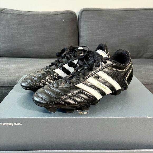 Adidas Questra III TRX FG Soccer Cleats G04821 Men's Size 8.5 Black White - Picture 1 of 12